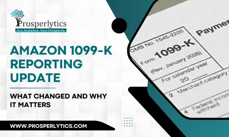 Amazon 1099-K Reporting Update 2026